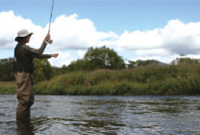 Shiribetsu River Fishing