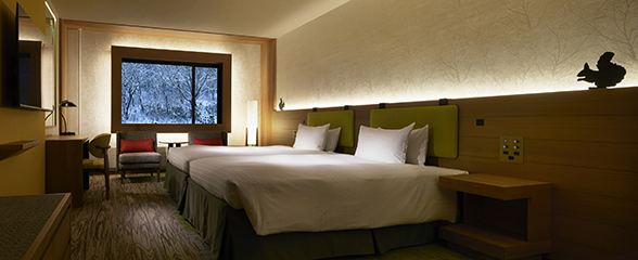 デラックスハリウッドツインルーム